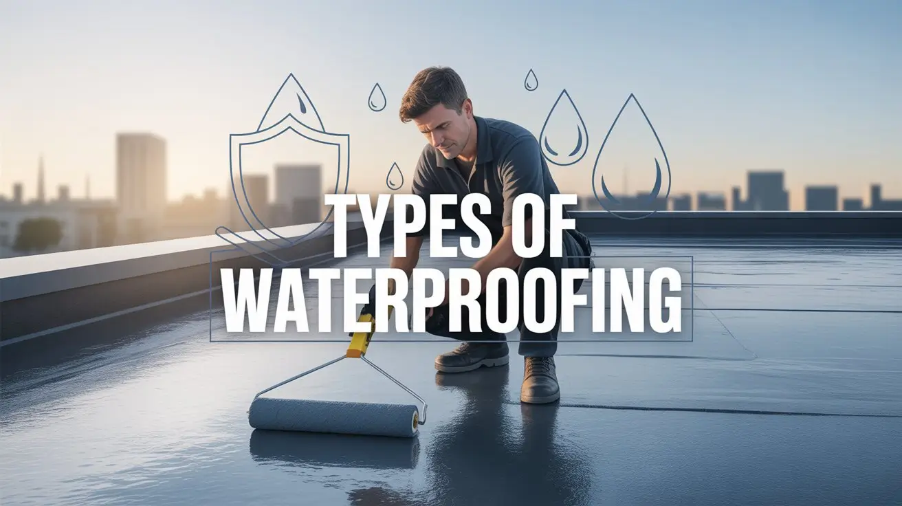 types of waterproofing